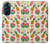 S3883 Motif de fruits Etui Coque Housse pour Motorola Edge X30