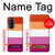 S3887 Drapeau de la fierté lesbienne Etui Coque Housse pour Motorola Edge X30