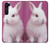 S3870 Mignon bébé lapin Etui Coque Housse pour Motorola Edge