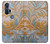 S3875 Tapis vintage en toile Etui Coque Housse pour Motorola Edge+