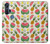 S3883 Motif de fruits Etui Coque Housse pour Motorola Edge+