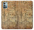 S3868 Plan d'avion vieux papier Etui Coque Housse pour Nokia G11, G21