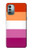 S3887 Drapeau de la fierté lesbienne Etui Coque Housse pour Nokia G11, G21