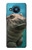 S3871 mignon, bébé, hippopotame, hippopotame Etui Coque Housse pour Nokia 8.3 5G