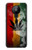 S3890 Drapeau Rasta Reggae Fumée Etui Coque Housse pour Nokia 5.3