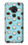S3860 Motif à pois de noix de coco Etui Coque Housse pour Nokia 7.2