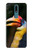 S3876 Calao coloré Etui Coque Housse pour Nokia 2.4