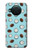 S3860 Motif à pois de noix de coco Etui Coque Housse pour Nokia X10