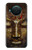 S3874 Symbole Ohm du visage de Bouddha Etui Coque Housse pour Nokia X10