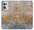 S3875 Tapis vintage en toile Etui Coque Housse pour OnePlus Nord CE 2 5G