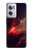 S3897 Espace nébuleuse rouge Etui Coque Housse pour OnePlus Nord CE 2 5G