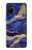 S3906 Marbre violet bleu marine Etui Coque Housse pour OnePlus Nord N100