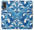 S3901 Vagues esthétiques de l'océan de tempête Etui Coque Housse pour OnePlus Nord 2 5G