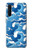 S3901 Vagues esthétiques de l'océan de tempête Etui Coque Housse pour OnePlus Nord