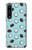S3860 Motif à pois de noix de coco Etui Coque Housse pour Sony Xperia 1 IV