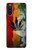 S3890 Drapeau Rasta Reggae Fumée Etui Coque Housse pour Sony Xperia 10 III