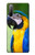 S3888 Ara Visage Oiseau Etui Coque Housse pour Sony Xperia 10 II