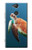 S3899 Tortue de mer Etui Coque Housse pour Sony Xperia XA2