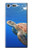 S3898 Tortue de mer Etui Coque Housse pour Sony Xperia XZ Premium