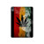 S3890 Drapeau Rasta Reggae Fumée Etui Coque Housse pour iPad Air (2022,2020, 4th, 5th), iPad Pro 11 (2022, 6th)