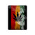 S3890 Drapeau Rasta Reggae Fumée Etui Coque Housse pour iPad Pro 11 (2021,2020,2018, 3rd, 2nd, 1st)