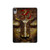 S3874 Symbole Ohm du visage de Bouddha Etui Coque Housse pour iPad mini 6, iPad mini (2021)