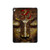 S3874 Symbole Ohm du visage de Bouddha Etui Coque Housse pour iPad Air 2, iPad 9.7 (2017,2018), iPad 6, iPad 5