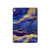 S3906 Marbre violet bleu marine Etui Coque Housse pour iPad 9.7 (2017,2018), iPad 6, iPad 5