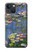 S0997 Claude Monet Nymphéas Etui Coque Housse pour iPhone 14