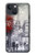 S1295 Peinture Eiffel de Paris Etui Coque Housse pour iPhone 14