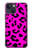 S1850 Motif rose Léopard Etui Coque Housse pour iPhone 14