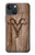 S2183 Chèvre de bois imprimé graphique Etui Coque Housse pour iPhone 14