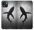 S2367 Monochrome Réquin Etui Coque Housse pour iPhone 14