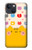 S2442 Chat mignon drôle Dessin animé Etui Coque Housse pour iPhone 14