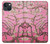 S2449 Fleur rose Amandier Van Gogh Etui Coque Housse pour iPhone 14