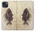 S2562 fossile poisson Etui Coque Housse pour iPhone 14