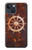 S2766 Roue de bateau Rusty Texture Etui Coque Housse pour iPhone 14
