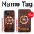 S2766 Roue de bateau Rusty Texture Etui Coque Housse pour iPhone 14