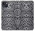 S2855 Blanc Rattle Serpent Imprimé graphique Peau Etui Coque Housse pour iPhone 14