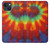 S2985 Coloré Tie Dye Texture Etui Coque Housse pour iPhone 14