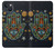 S3175 Hamsa Mosaïques main Etui Coque Housse pour iPhone 14