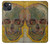 S3359 Vincent Van Gogh Crâne Etui Coque Housse pour iPhone 14