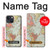 S3418 Carte du monde millésimé Etui Coque Housse pour iPhone 14