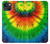 S3422 tie Dye Etui Coque Housse pour iPhone 14