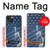 S3450 Drapeau des États-Unis Statue de la Liberté Etui Coque Housse pour iPhone 14