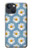 S3454 Marguerite Florale Etui Coque Housse pour iPhone 14