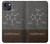 S3475 La caféine moléculaire Etui Coque Housse pour iPhone 14