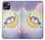 S3485 Mignon sommeil Licorne Etui Coque Housse pour iPhone 14