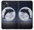 S3510 Dauphin Lune Nuit Etui Coque Housse pour iPhone 14