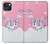 S3518 Licorne Dessin animé Etui Coque Housse pour iPhone 14